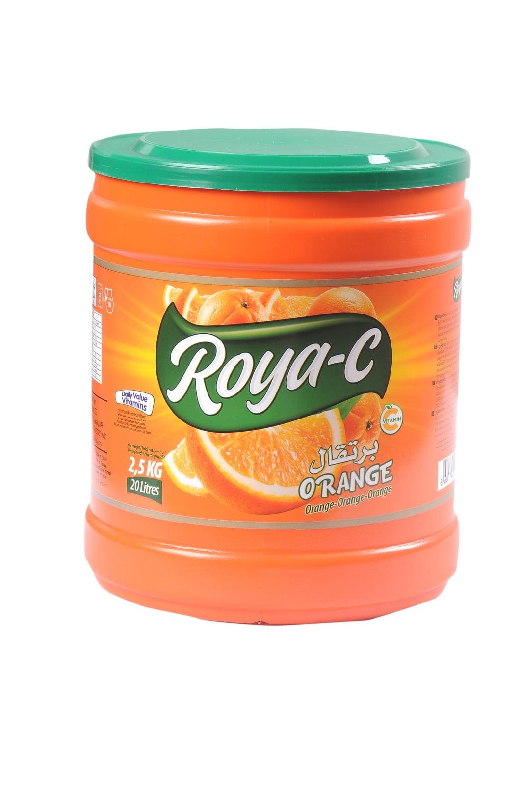 Roya-C Orange Instant Drink 2.5kg x 6