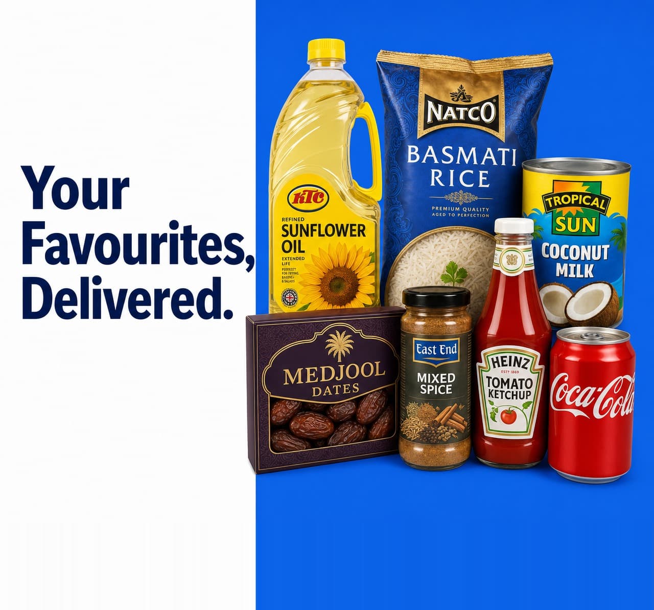Your Favourites, Delivered - African and Middle Eastern groceries straight to your door